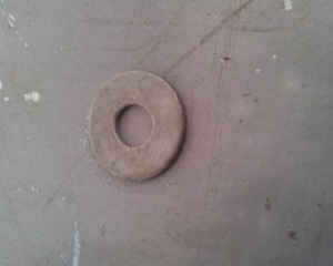 Lisa washer 1/4" Organo